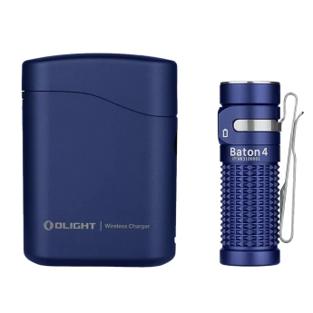 Фонарь OLIGHT BATON 4 PREMIUM EDITION Regal blue